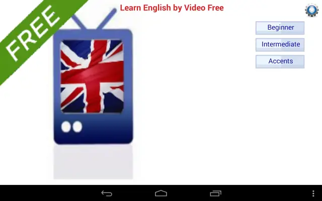 Learn English by Video Free android App screenshot 6